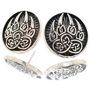 Northern Viking Jewelry Bear Paw örhängen NVJKK031 main product photo