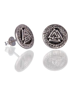 Northern Viking Jewelry Runa Valknut örhängen NVJKK042