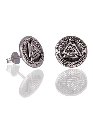 Northern Viking Jewelry Runa Valknut örhängen NVJKK042