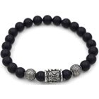 Northern Viking Jewelry Blackstone Thors Hammer armband NVJRA010