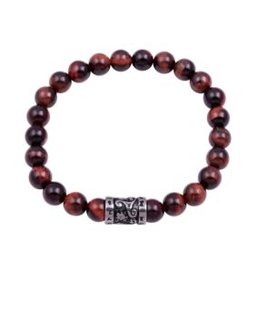 Northern Viking Jewelry Tiger Eye Runes armband NVJRA018