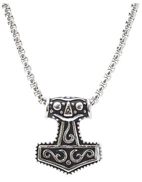 Northern Viking Jewelry NVJRS009 halsband Mjölnir