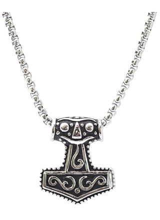 Northern Viking Jewelry NVJRS009 halsband Mjölnir