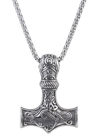 Northern Viking Jewelry NVJRS037 halsband Knotwork