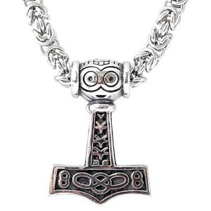 Northern Viking Jewelry NVJRS040 halsband Asatru Thor's main product photo