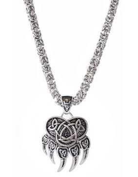 Northern Viking Jewelry NVJRS047 halsband Bear Paw