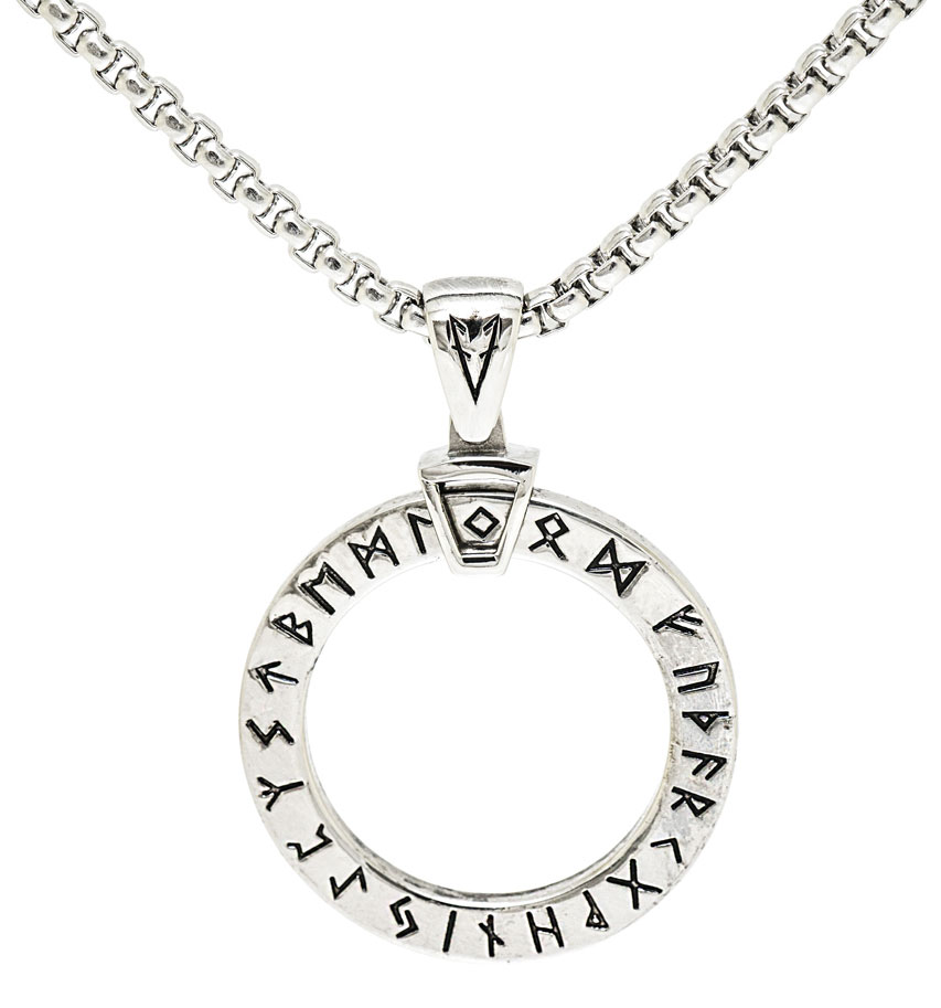 Northern Viking Jewelry Rune Pendant halsband NVJRS081