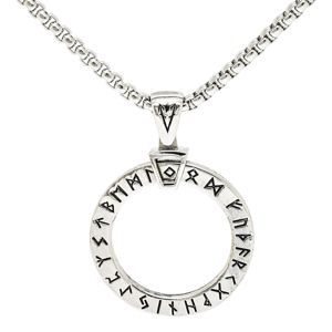 Northern Viking Jewelry Rune Pendant halsband NVJRS081 main product photo