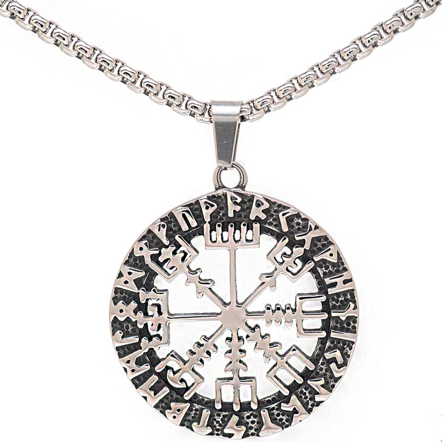 Northern Viking Jewelry VIking Compass NVJRS086