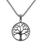 Northern Viking Jewelry NVJRS091 Solid tree of life halsband
