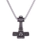 Northern Viking Jewelry Thorin Vasara Valknut Hammer halsband NVJRS118