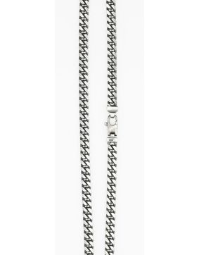 Pansarlänk i oxiderat sterling silver 5 mm 50 cm OKSPAN150/50