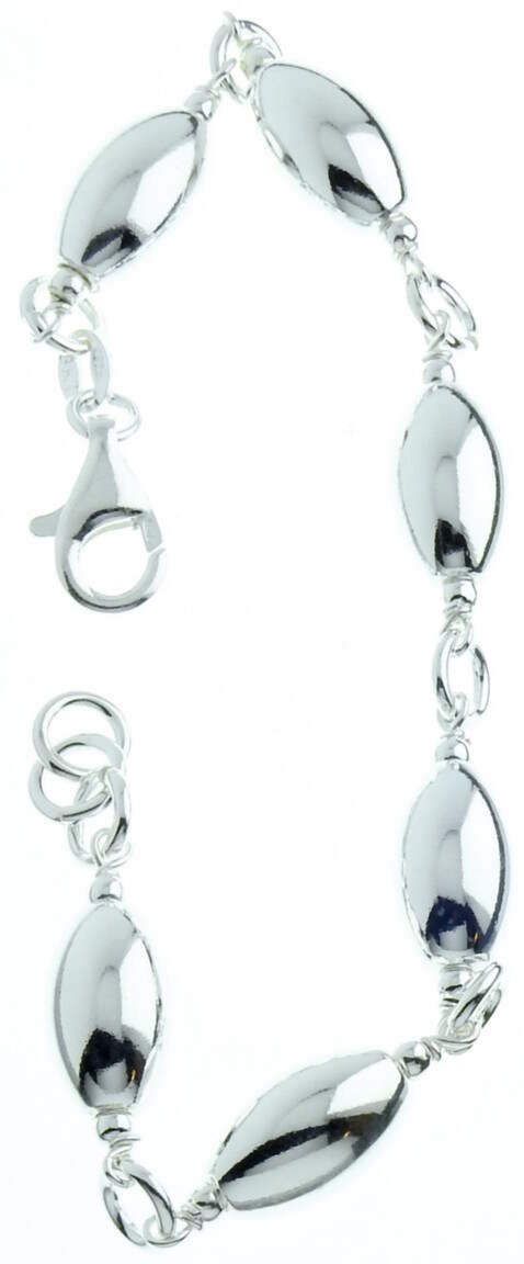 Armband 925 Sterling Silver 8mm OLIIVI8MM/19