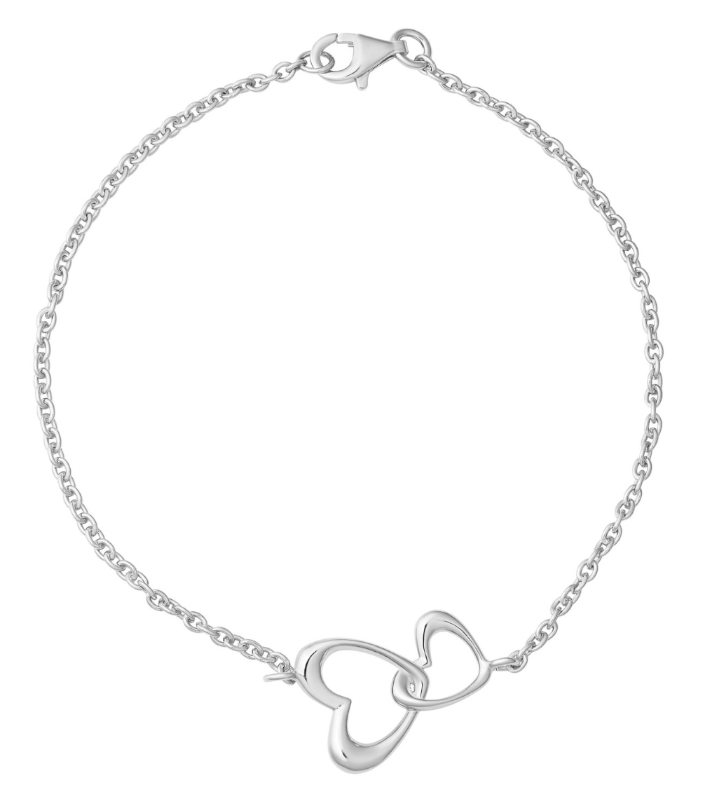 Lempikoru lucky hjärtarmband silver platinerat 35 051 00 190