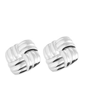 Lykken Trend stora stålörhängen 26.7 mm