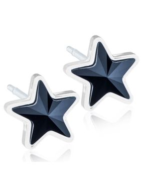Blomdahl Star Jet örhängen 6mm 15-0108-07