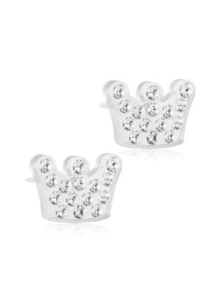 Blomdahl Brilliance Princess Crystal örhängen  9 mm 15-01125-01