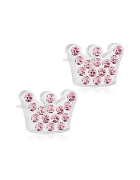 Blomdahl Brilliance Princess Light Rose örhängen 9 mm 15-01125-24