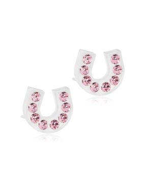 Blomdahl Brilliance Horseshoe Light Rose örhängen 7 mm 15-01127-24