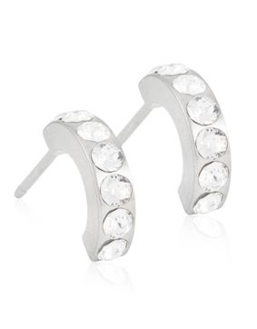 Blomdahl Pendant Brilliance Curved Crystal örhängen 10 mm 15-12146-01