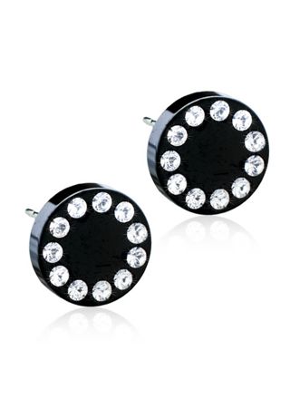 Blomdahl Brilliance Puck Crystal örhängen 8 mm 15-1591-01