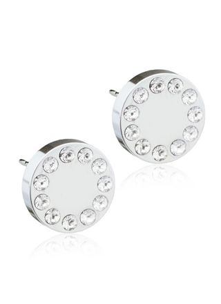 Blomdahl Brilliance Puck Crystal örhängen 8 mm 15-1491-01