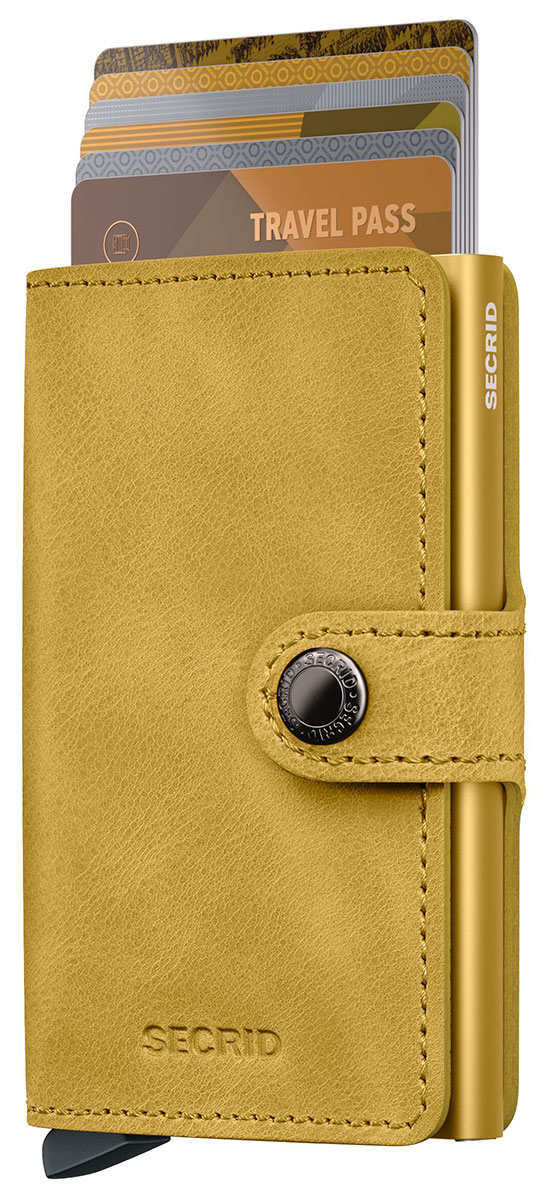 Secrid Miniwallet Vintage Yellow