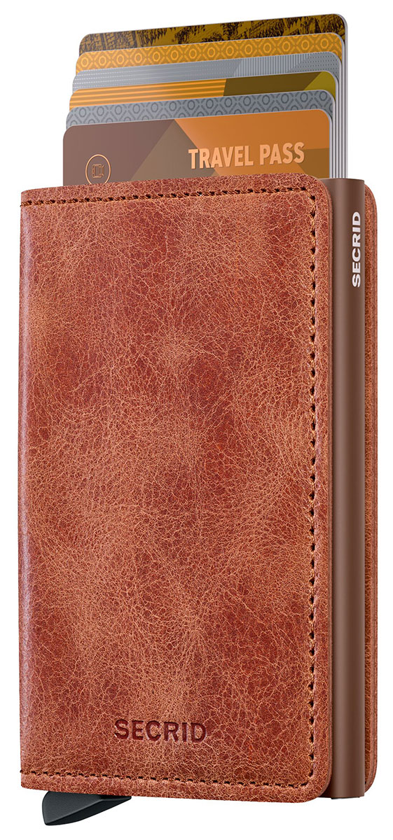 Secrid Slimwallet Vintage Cognac-Brown
