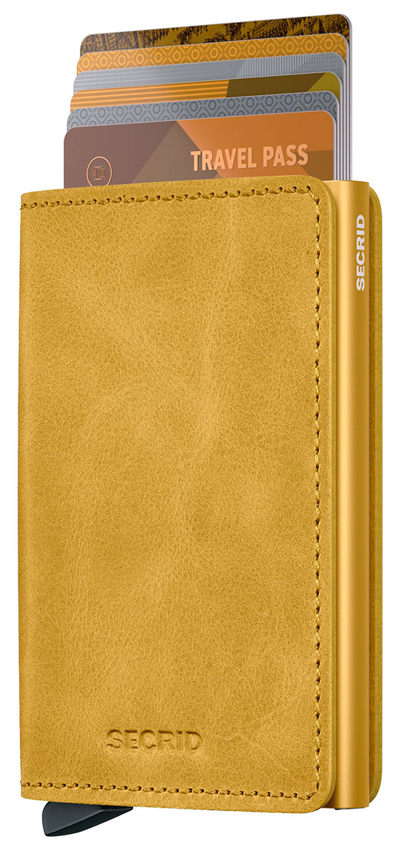 Secrid Slimwallet Vintage Yellow