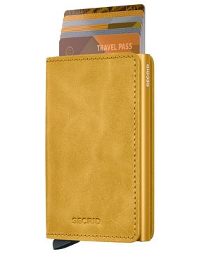 Secrid Slimwallet Vintage Yellow