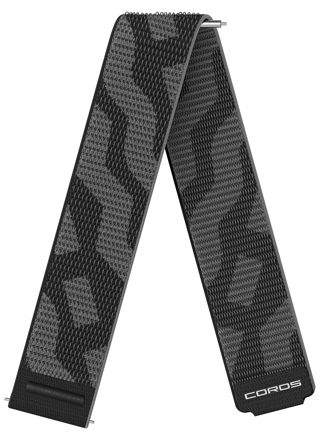 Coros Pace Pro svart nailonarmband