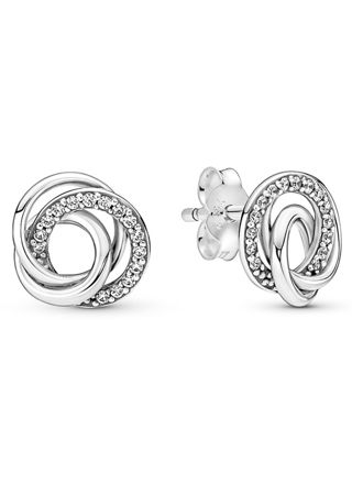 Pandora Family Always Encircled Sterling silver örhängen 291076C01