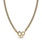 Pandora Moments 14k Gold-plated halsband 362451C00-45
