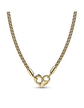 Pandora Moments 14k Gold-plated halsband 362451C00-45