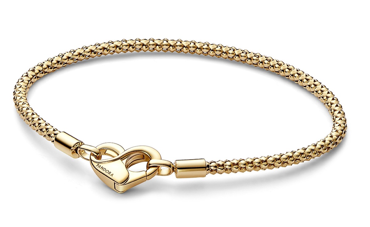 Pandora Bracelet chain Pandora Moments 14k Gold-plated armband 562731C00-20
