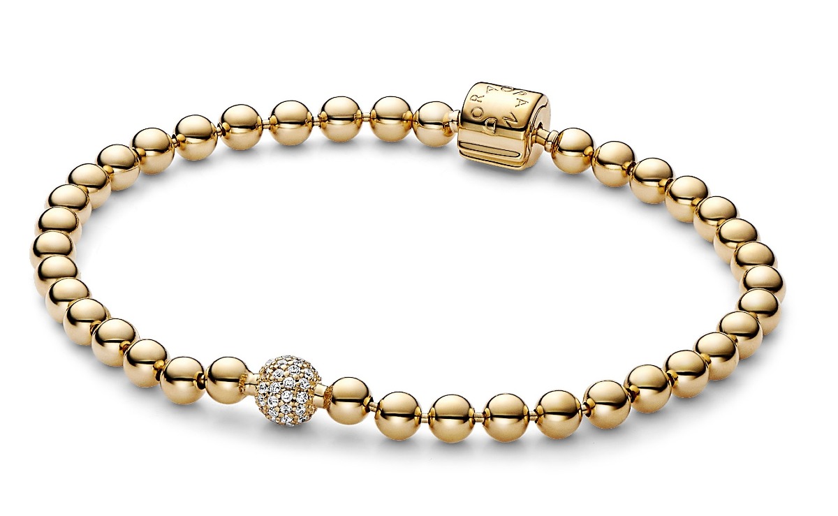 Pandora Bracelet chain Beads & Pave armband 568342C01