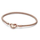 Pandora Moments 14k Rose gold-plated armband 582731C00-18