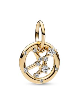 Pandora Moments Charm dangle Virgo Zodiac horoskop smycke 762715C01