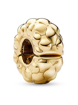 Pandora Moments Fixed clips charm 14k Gold-plated klämmstop 762716C00