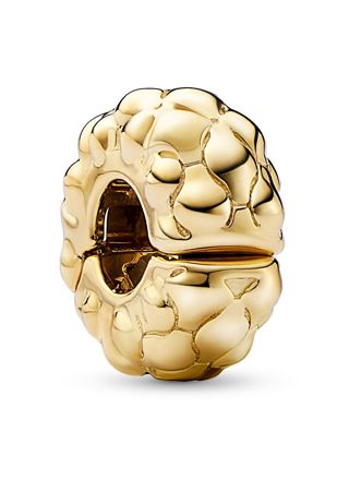 Pandora Moments Fixed clips charm 14k Gold-plated klämmstop 762716C00