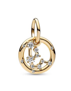 Pandora Moments Charm dangle Aquarius Zodiac horoskop smycke 762717C01