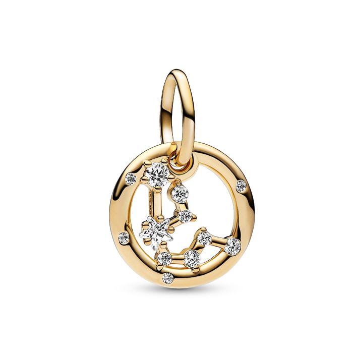 Pandora Moments Charm dangle Aquarius Zodiac horoskop smycke 762717C01 main product photo