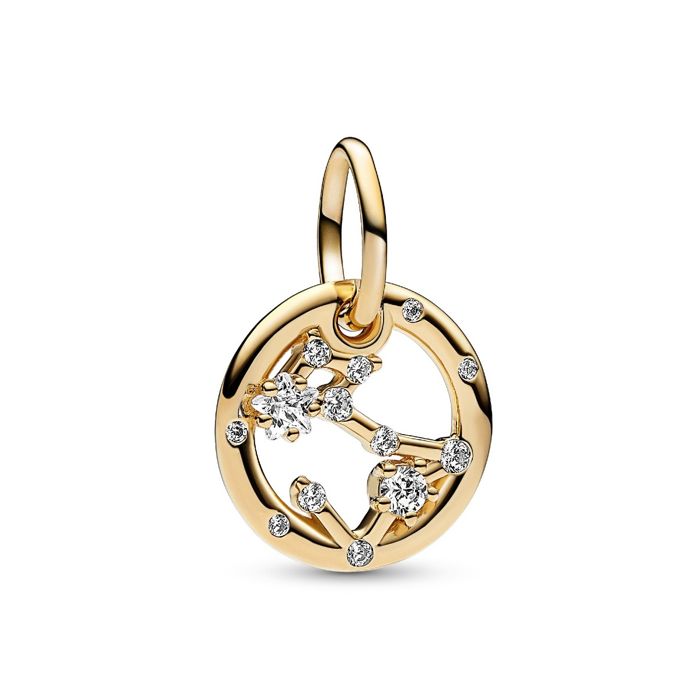 Pandora Moments Charm dangle Pisces horoskop smycke Zodiac 762724C01 main product photo
