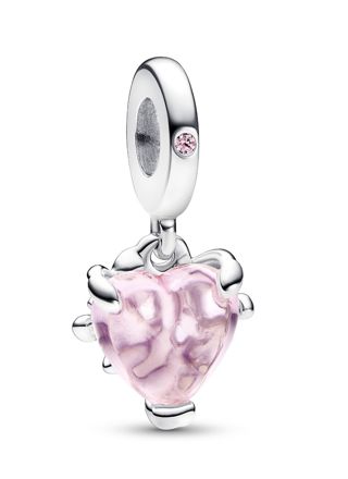 Pandora Moments Pink Family Tree & Heart Sterling silver berlock 792654C01