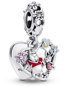 Pandora Disney x Pandora Winnie the Pooh & Piglet Sterling silver berlock 792214C01