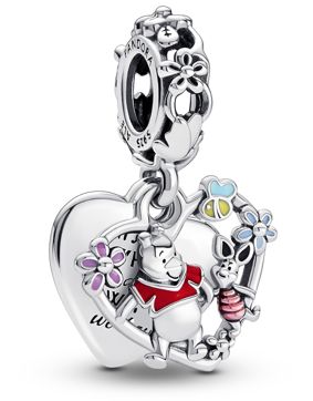Pandora Disney x Pandora Winnie the Pooh & Piglet Sterling silver berlock 792214C01