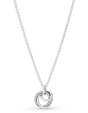 Pandora Family Always Encircled Sterling silver halsband 391455C01-60