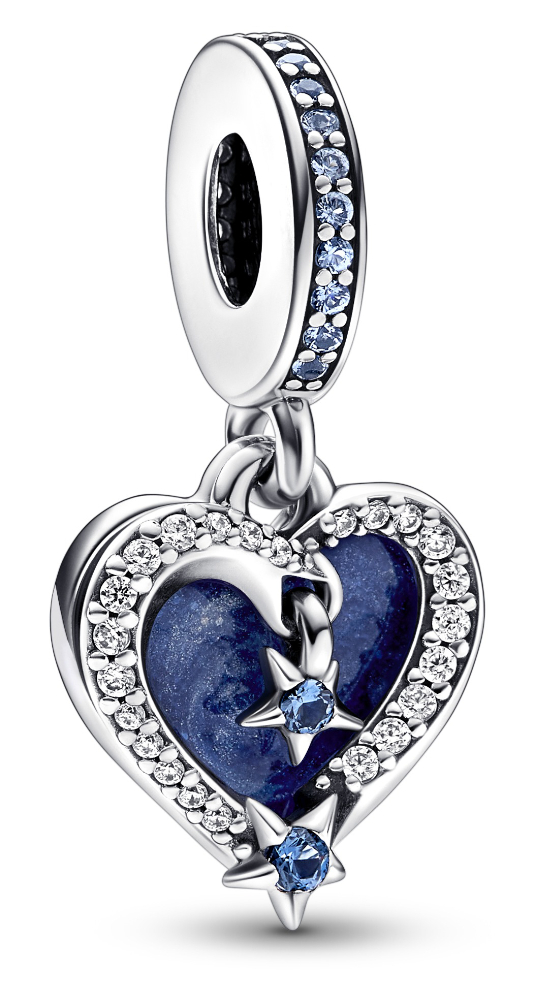 Pandora Moments Celestial Shooting Star Heart berlock 792356C01