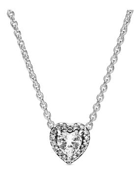 Pandora Timeless Elegance Elevated Heart halsband 398425C01-45