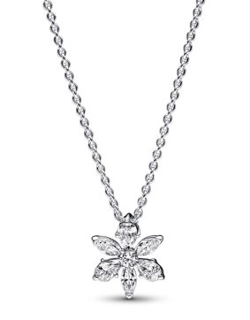 Pandora Timeless Sparkling Herbarium Cluster halsband 392387C01-45